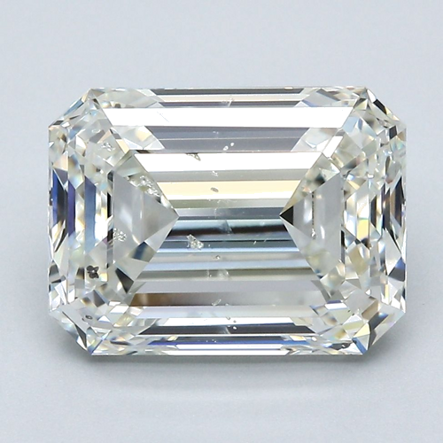 5.0 carat J-SI2 Natūralus Emerald Deimantas (1)