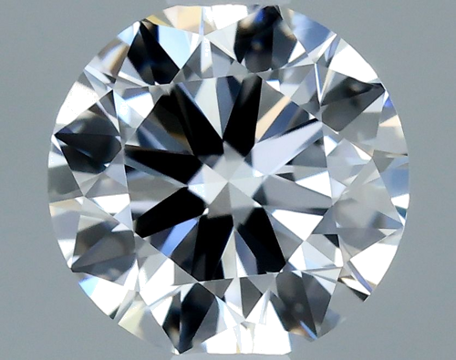 0.5 carat D-VVS2 Very Good cut Natūralus Round Deimantas (1)