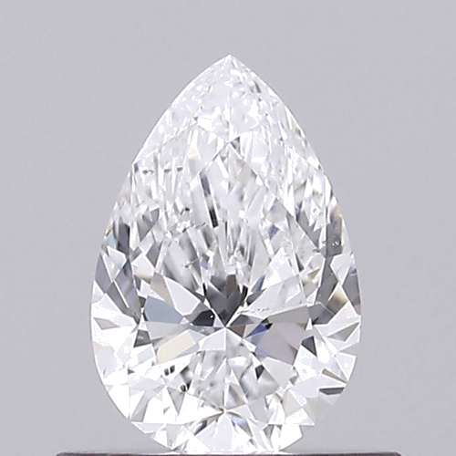 0.51 carat D-SI2 Natūralus Pear Deimantas (1)