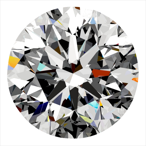 0.3 carat G-VS1 Very Good cut Natūralus Round Deimantas (1)