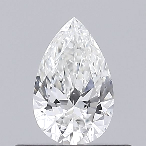0.3 carat G-VS2 Natūralus Pear Deimantas (1)