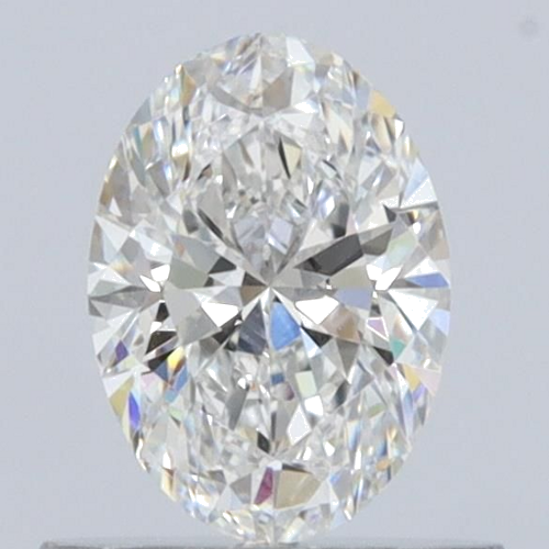 0.43 carat F-VVS1 Natūralus Oval Deimantas (1)