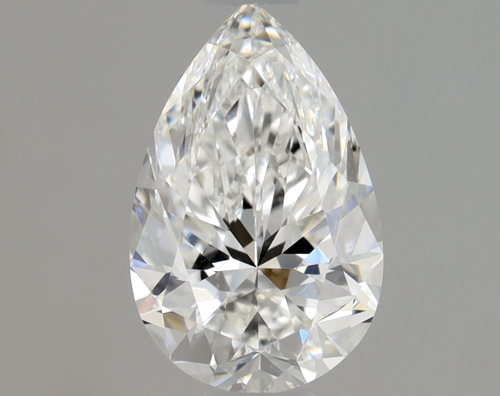 0.71 carat E-VS2 Natūralus Pear Deimantas (1)