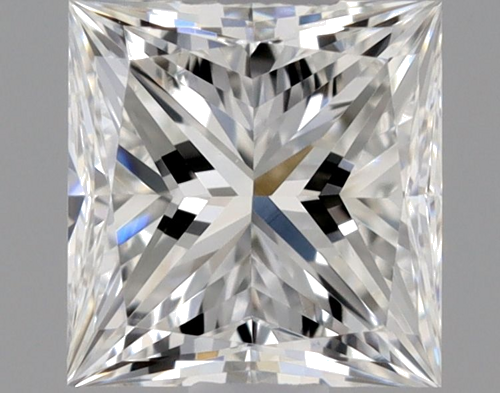 0.4 carat G-VVS1 Natūralus Princess Deimantas (1)