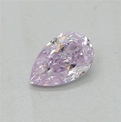 0.22 carat Fancy Purple-VVS2 Natūralus Pear Deimantas (1)