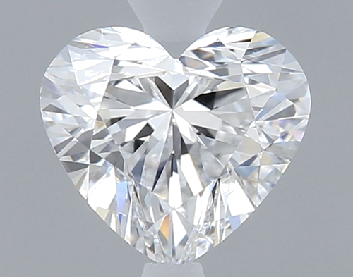 0.5 carat D-VS2 Natūralus Heart Deimantas (1)