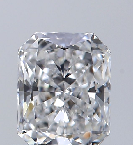 0.54 carat E-IF Natūralus Radiant Deimantas (1)