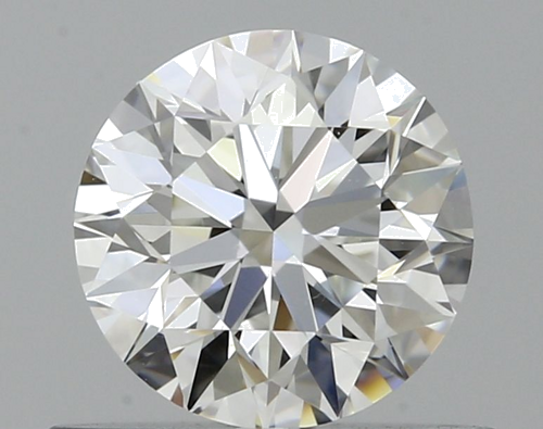 0.54 carat F-VVS1 Very Good cut Natūralus Round Deimantas (1)
