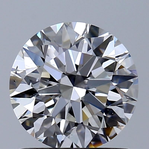 1.01 carat F-SI1 Excellent cut Natūralus Round Deimantas (1)