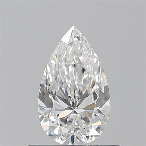 0.61 carat F-VS2 Natūralus Pear Deimantas (1)