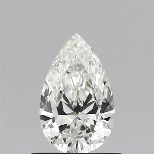 0.5 carat J-VVS1 Natūralus Pear Deimantas (1)
