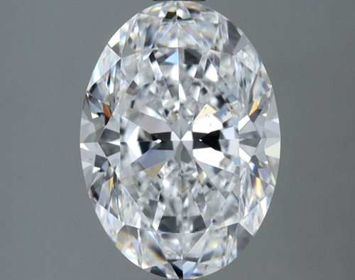 2.5 carat D-VS2 Natūralus Oval Deimantas (1)