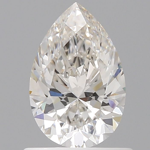 0.7 carat H-VVS2 Natūralus Pear Deimantas (1)