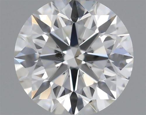 0.5 carat J-SI2 Excellent cut Natūralus Round Deimantas (1)
