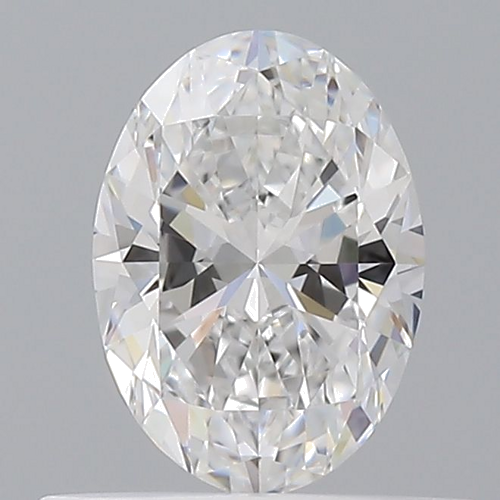 0.5 carat D-VVS2 Natūralus Oval Deimantas (1)