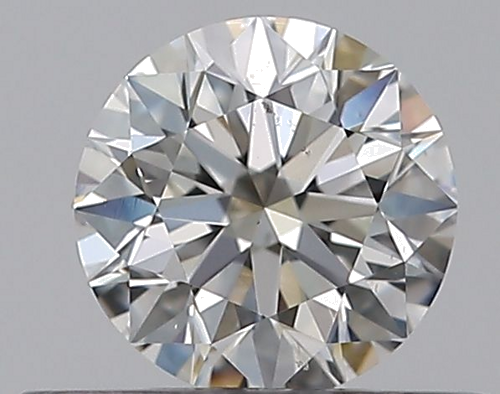0.42 carat I-SI1 Excellent cut Natūralus Round Deimantas (1)