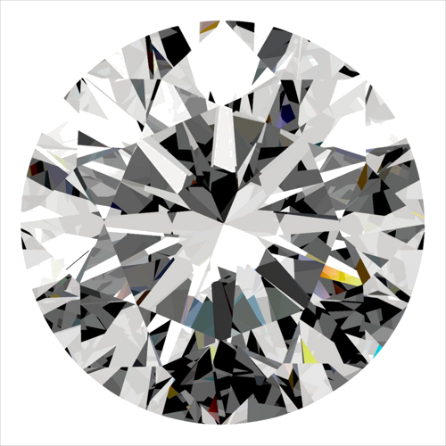 0.3 carat G-VVS2 Excellent cut Natūralus Round Deimantas (1)
