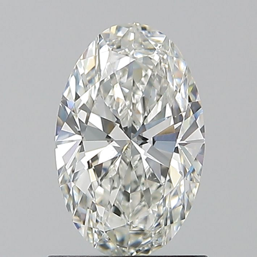 1.01 carat G-VS1 Natūralus Oval Deimantas (1)