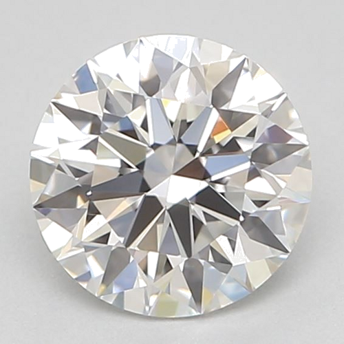 0.59 carat F-VVS1 Excellent cut Natūralus Round Deimantas (1)