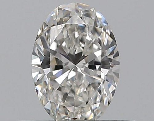 0.41 carat F-VVS2 Natūralus Oval Deimantas (1)