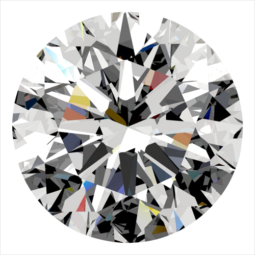 0.3 carat H-VS1 Excellent cut Natūralus Round Deimantas (1)