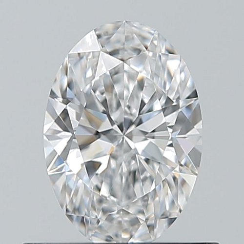 0.6 carat D-VVS1 Natūralus Oval Deimantas (1)