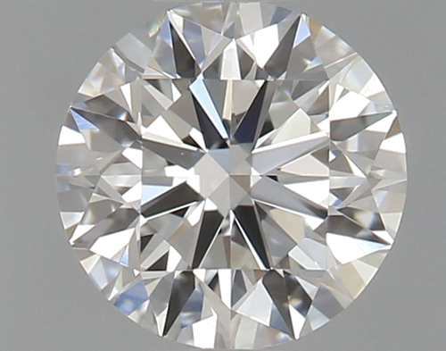 0.52 carat F-VVS2 Excellent cut Natūralus Round Deimantas (1)