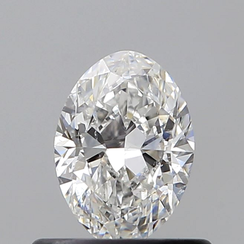 0.51 carat E-SI2 Natūralus Oval Deimantas (1)