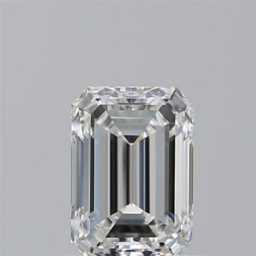 1.01 carat F-VVS1 Natūralus Emerald Deimantas (1)
