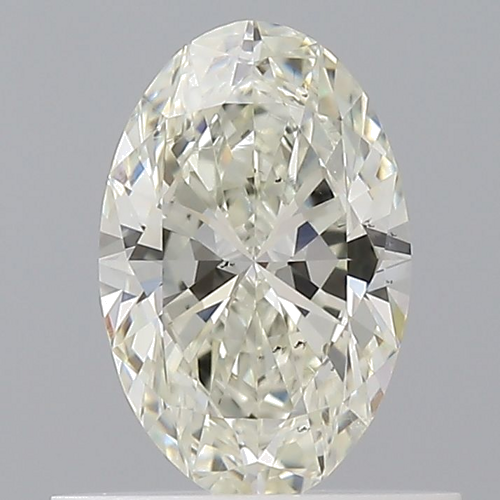 0.56 carat K-SI1 Natūralus Oval Deimantas (1)