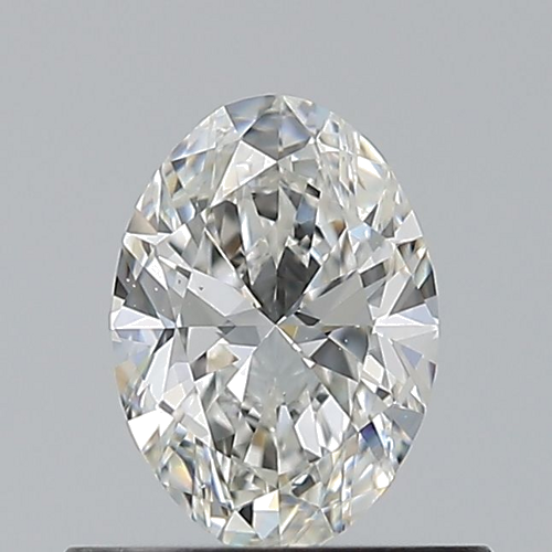 0.5 carat G-VS2 Natūralus Oval Deimantas (1)