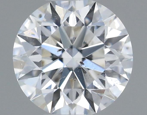0.43 carat G-SI2 Excellent cut Natūralus Round Deimantas (1)