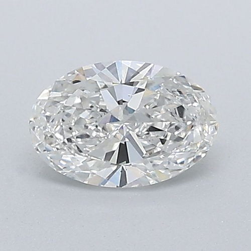 0.55 carat F-VVS2 Natūralus Oval Deimantas (1)