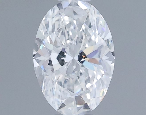 0.52 carat F-SI1 Natūralus Oval Deimantas (1)