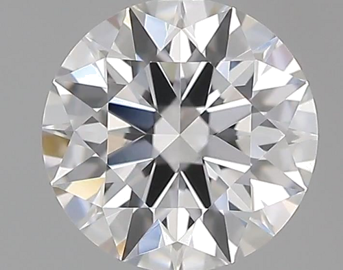 0.57 carat F-VVS2 Excellent cut Natūralus Round Deimantas (1)
