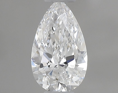 0.3 carat E-VS1 Natūralus Pear Deimantas (1)