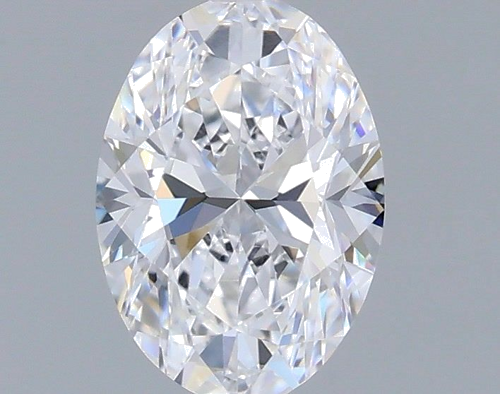0.55 carat D-VVS1 Natūralus Oval Deimantas (1)