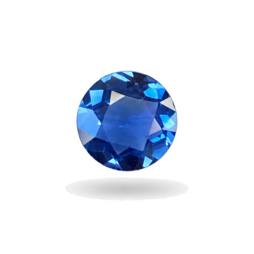 0.42 carat BLUE Round Safyras (1)