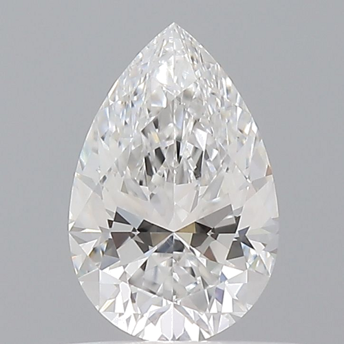0.5 carat E-VS2 Natūralus Pear Deimantas (1)