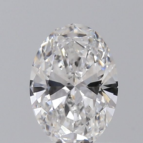 0.4 carat D-VS1 Natūralus Oval Deimantas (1)