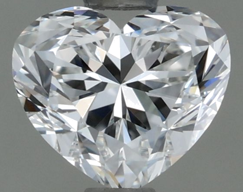 0.62 carat G-VVS1 Natūralus Heart Deimantas (1)
