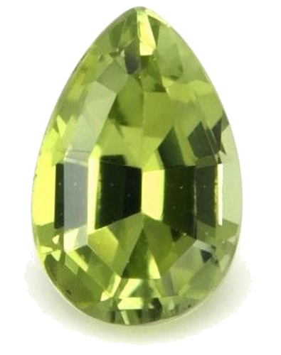 0.4 carat GREEN Pear Tourmaline (1)