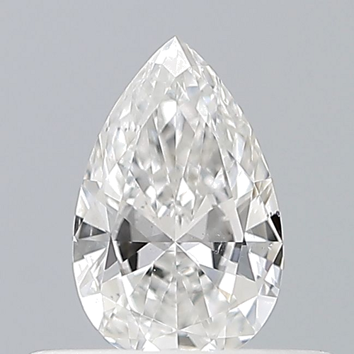 0.3 carat E-SI1 Natūralus Pear Deimantas (1)