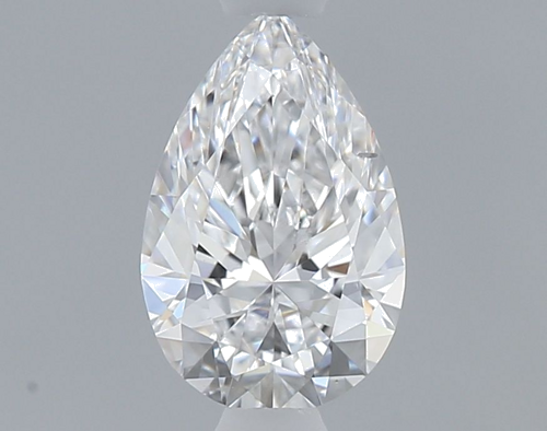 0.5 carat D-SI1 Natūralus Pear Deimantas (1)