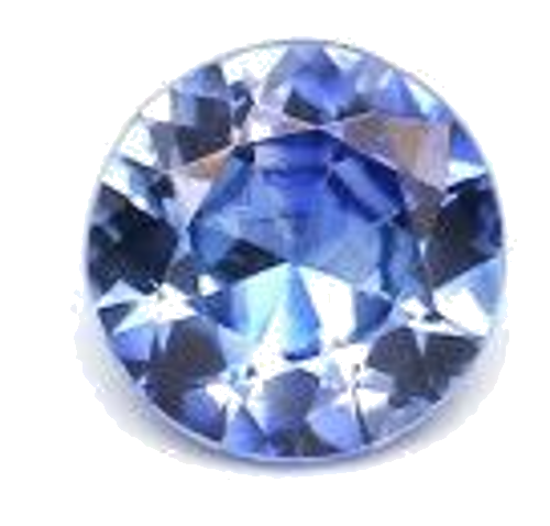 0.14 carat BLUE BRILLIANT cut Round Safyras (1)