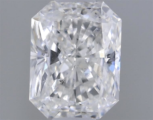 0.4 carat F-SI2 Natūralus Radiant Deimantas (1)