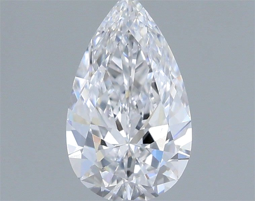 0.41 carat D-VVS1 Natūralus Pear Deimantas (1)