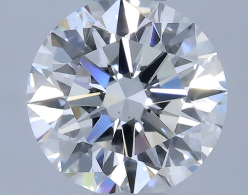 0.57 carat E-VS2 Excellent cut Natūralus Round Deimantas (1)