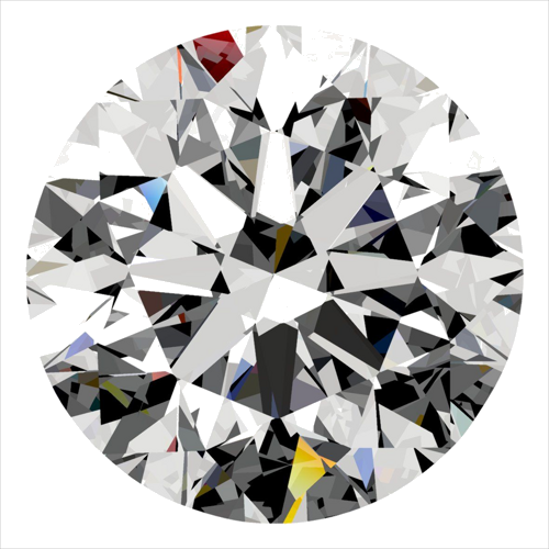 0.3 carat G-VVS1 Very Good cut Natūralus Round Deimantas (1)
