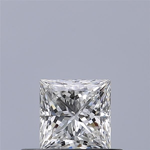 0.36 carat G-IF Natūralus Princess Deimantas (1)
